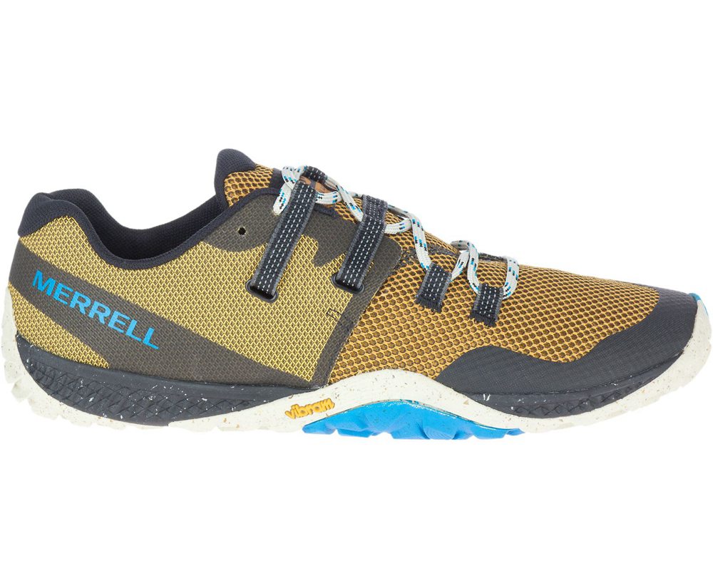 Merrell Sneakers Brown/Black - Trail Glove 6 - Mens 87CUAQXJR